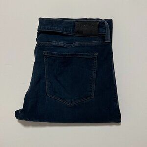 Paige Normandie Jeans Dark Wash Denim Stretch Comfy Men's size 33 (34x28)